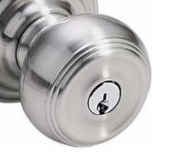 Emtek Waverly Knob Key In Knob Lockset Single Cylinder with Rope Rosette