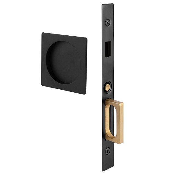 Emtek Square Pocket Door Mortise Lock