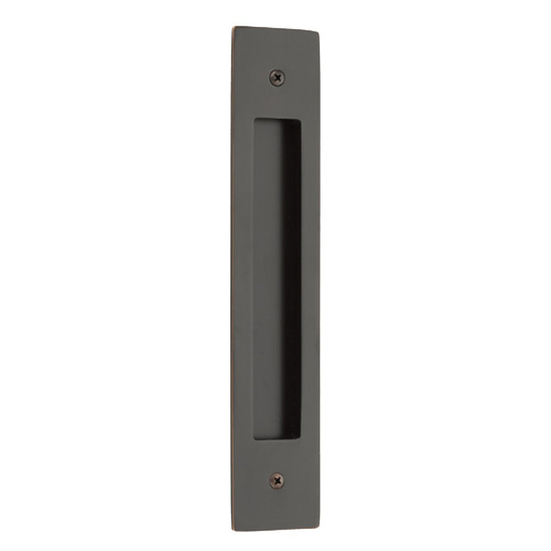 Emtek Modern Rectangular Flush Pulls For 8" C-to-C Door Pull