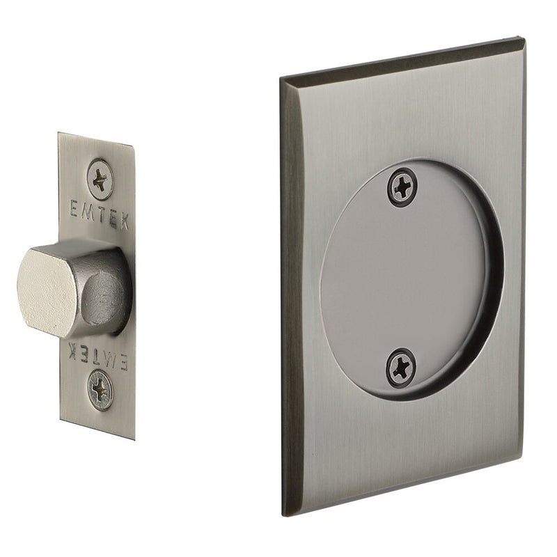Emtek Tubular Rectangular Pocket Door Locks