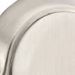 Emtek Sideplate Ice White Knob Concealed Screws With 7” Wilshire Rosette