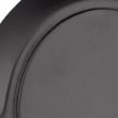 Emtek Sideplate Ebony Knob Concealed Screws With 7” Wilshire Rosette