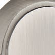 Emtek Sideplate Ice White Knob Concealed Screws With 7” Wilshire Rosette