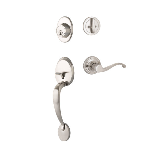 Yale Maguire Entry Set with Farmington Lever Single Cylinder (Exterior + Interior)