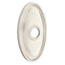 Emtek Transitional Brass Towel Ring With Oval Rosette