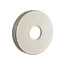 Emtek Modern Brass Towel Ring With Modern  Small Disc