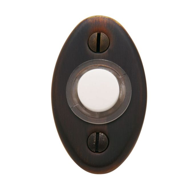 Baldwin 4852 2" Oval Bell Button
