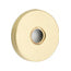 Emtek Transitional Brass Towel Ring With Small Disk Rosette