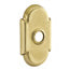 Emtek Transitional Brass Towel Ring With