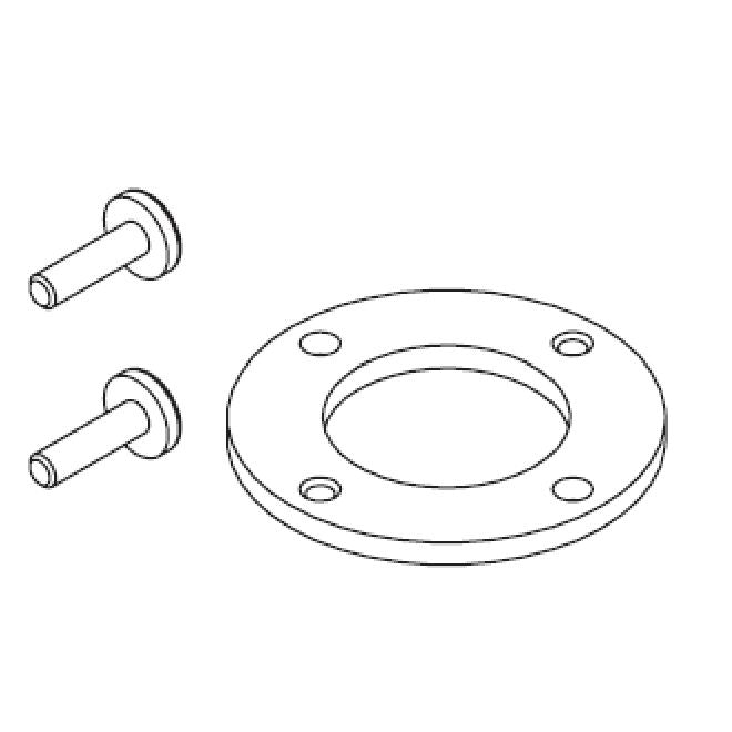Kwikset 81404 Dummy Adapter for Non-Handed Lever Trims