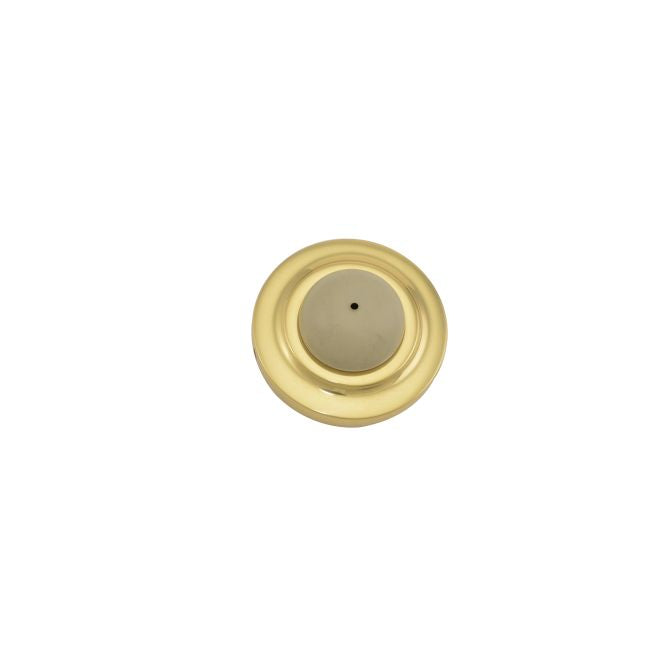 Ives WS401402CVX3 Convex Rubber Wall Stop Bright Brass Finish - Bright Brass - NA