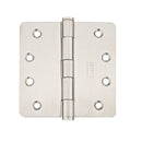 Emtek Heavy Duty Hinges Stainless Steel Plain Bearing 1/4" Radius Corner