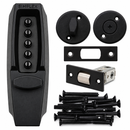 Kaba Simplex  7108-622-41 Deadbolt Lock, 2-3/8" Backset, All Black Finish.