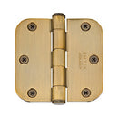 Emtek Steel Plain Bearing Hinge with 5/8" Radius Corners