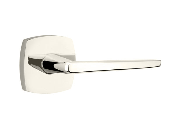 Emtek Hermes Lever Concealed Screws with Urban Modern Rosette