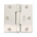 Emtek 96313 Brass, Square Barrel, Heavy Duty Hinge