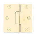 Emtek 96313 Brass, Square Barrel, Heavy Duty Hinge
