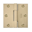 Emtek 96313 Brass, Square Barrel, Heavy Duty Hinge