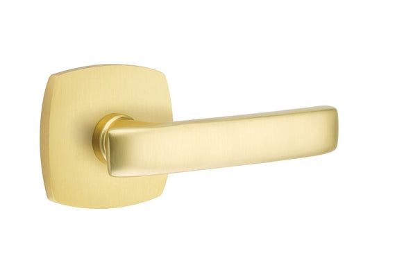 EMTEK Geneva Lever with Urban Modern Rosette