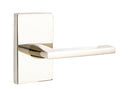 Emtek Helios Lever Concealed Screws with Modern Rectangular Rosette