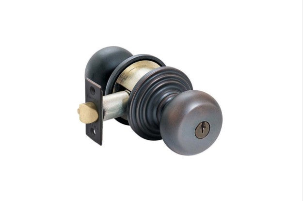 Emtek Providence Knob Key In Knob Lockset Single Cylinder with Regular Rosette