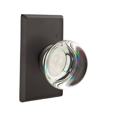 Emtek Providence Glass Knob Concealed Screws with