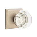 Emtek Glass Diamond Knob with