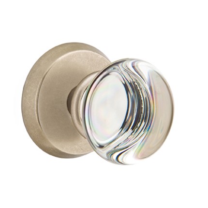 Emtek Providence Glass Knob Concealed Screws with