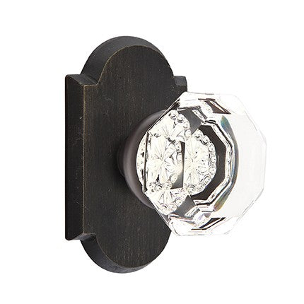 Emtek Old Town Glass Knob Concealed Screws with