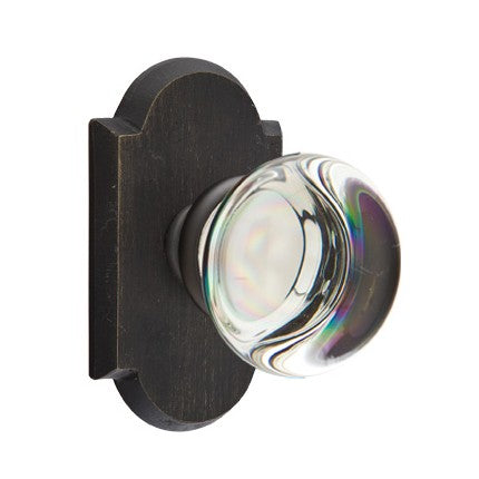 Emtek Providence Glass Knob Concealed Screws with