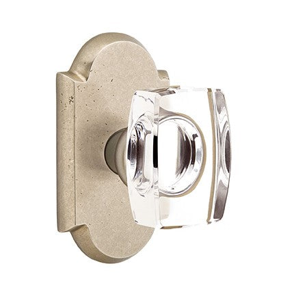 Emtek Windsor Glass Knob Concealed Screws with