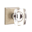 Emtek Windsor Glass Knob Concealed Screws with