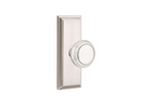 Emtek Norwich Knob  Concealed Screws With 7” Wilshire SidePlate