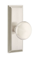 Emtek Providence Knob With 7” Wilshire SidePlate