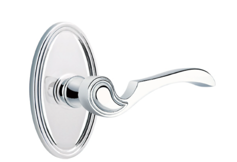 Emtek Coventry Lever Concealed Screws with Oval Rosette