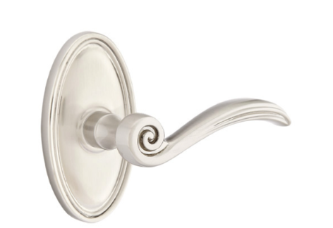 Emtek Elan Lever with Oval Rosette