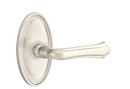 Emtek Wembley Lever with Oval Rosette