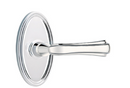 Emtek Wembley Lever with Oval Rosette