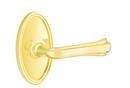 Emtek Wembley Lever with Oval Rosette