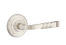 Emtek Santa Fe Lever Concealed Screws with Regular Rosette