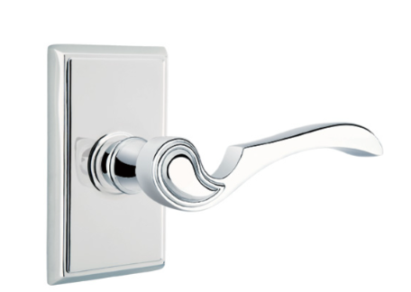 Emtek Coventry Lever Concealed Screws with Rectangular Rosette