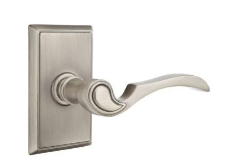 Emtek Coventry Lever Concealed Screws with Rectangular Rosette