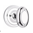 Emtek Beaded Egg Knob With Regular Rosette