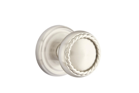 Emtek Rope Knob With Regular Rosette