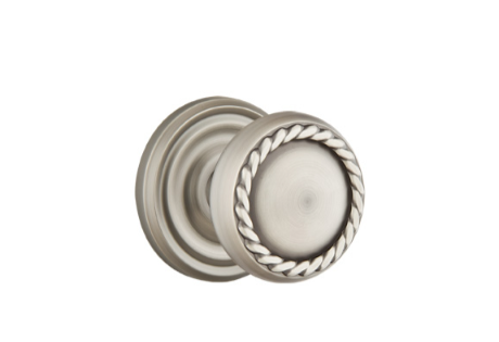 Emtek Rope Knob Concealed Screws With Regular Rosette