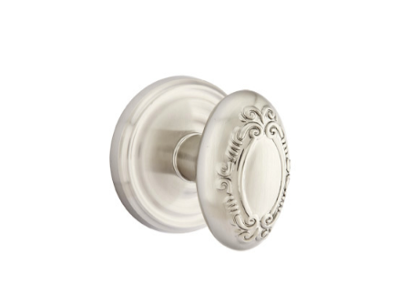 Emtek Victoria Knob Concealed Screws With Regular Rosette