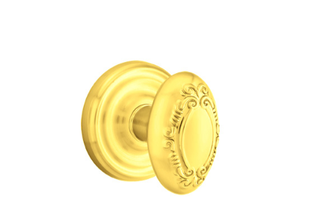 Emtek Victoria Knob With Regular Rosette