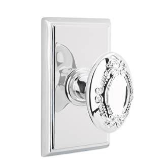 Emtek Victoria Knob Concealed Screws With Rectangular Rosette