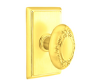 Emtek Victoria Knob Concealed Screws With Rectangular Rosette