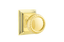 Emtek Rope Knob With Wilshire Rosette